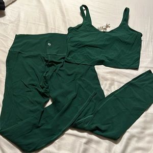 Lululemon Align Legging and top